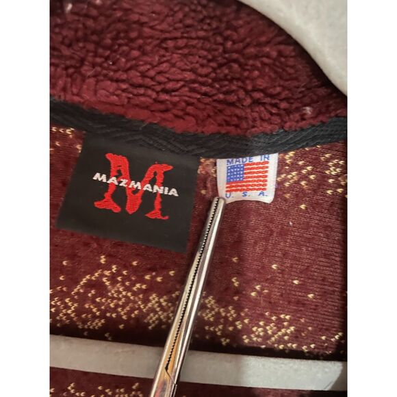 Vintage Mazmania Horse Fleece Jacket Medium - Picture 5 of 16